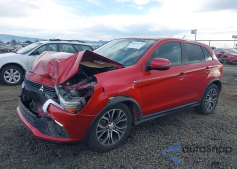 2016 Mitsubishi Outlander Sport 2.4 Es z USA, uszkodzony, nr VIN JA4AR3AW4GZ058630